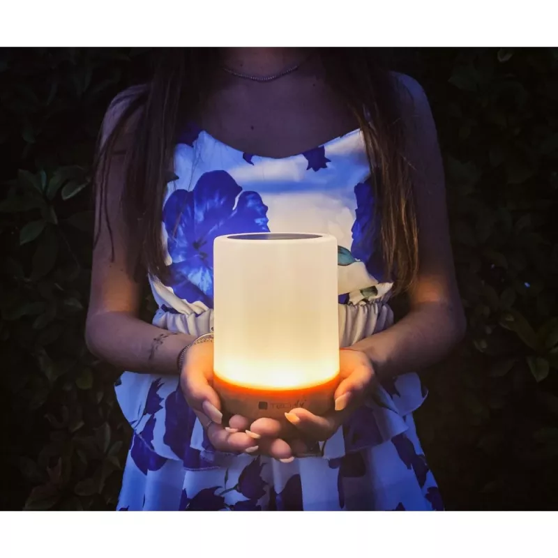 Stolná lampa Techly I-LED TOUCH 1,6 W biela LED dotykové ovládanie