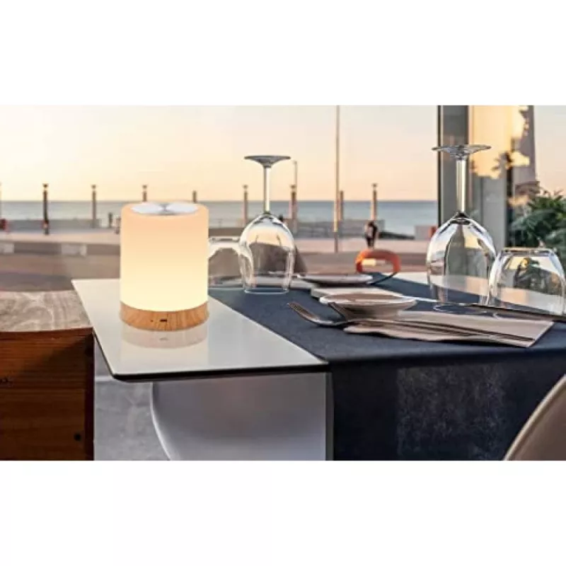 Stolná lampa Techly I-LED TOUCH 1,6 W biela LED dotykové ovládanie