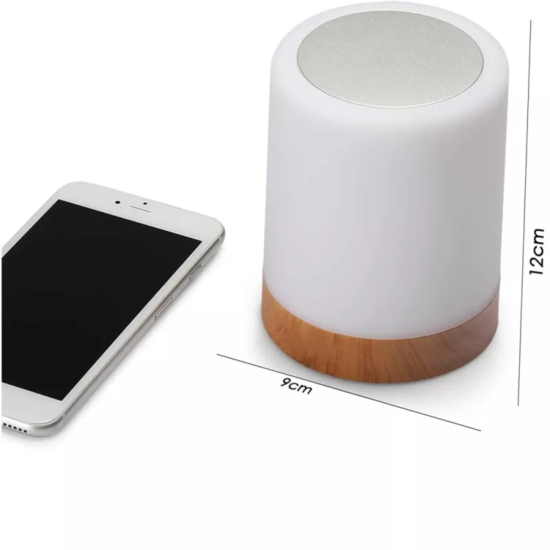 Stolná lampa Techly I-LED TOUCH 1,6 W biela LED dotykové ovládanie