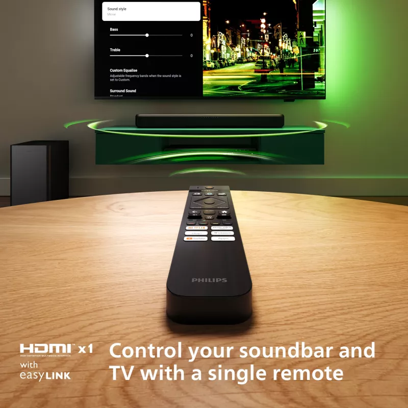 Soundbar reproduktor Philips TAB5309/10 120 W