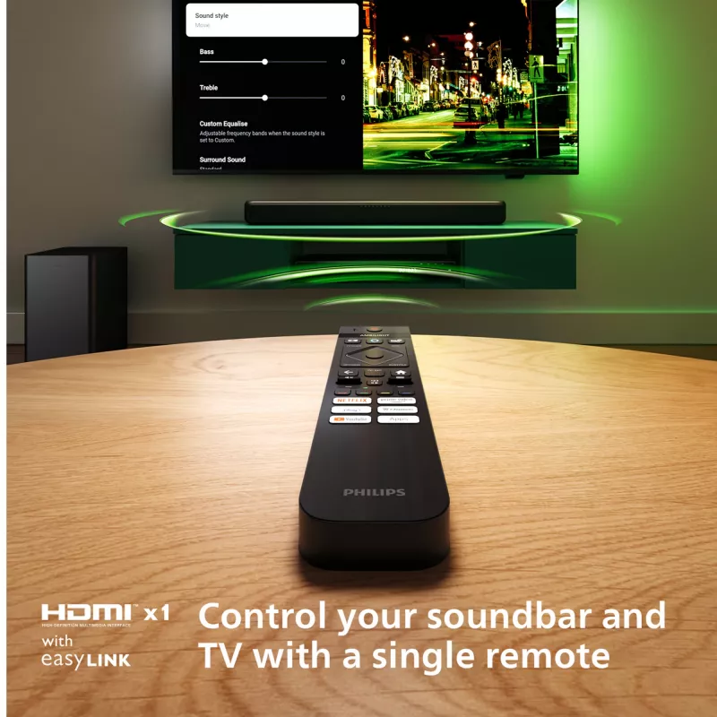 Soundbar reproduktor Philips TAB5309/10 120 W