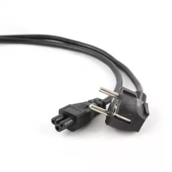 GEMBIRD napájací kábel (C5), Schuko C5 VDE testovaný – 1 m