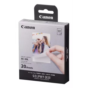 Canon XC-20L, termálna sublimačná tlač, 5,4 x 8,5 cm, 20 ks