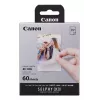 Canon XC-60L, farbosublimácia, 5,4x8,5 cm, 60 ks. Canon XC-60L. Technológia tlače: farbosublimácia, veľkosť papiera: 5,4x8,5 cm. Množstvo v balení: 60 ks.