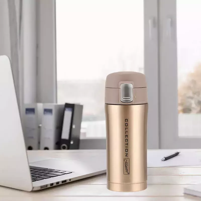 Vákuová fľaša Feel-Maestro MR-1641 0,32 l zlatá nehrdzavejúca oceľ