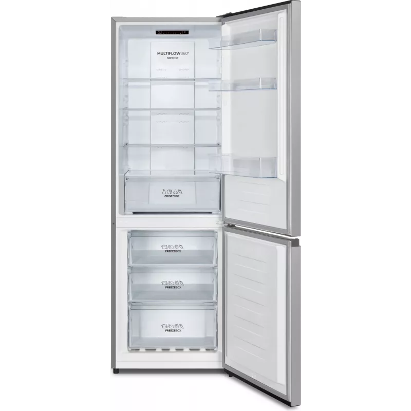Gorenje NRK6182PS4 voľne stojaca 292 l sivá