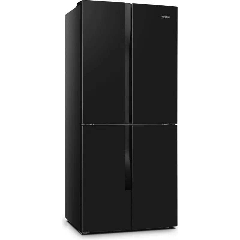 Gorenje G600 NRM818EMB Side-by-Side chladnička voľne stojaca 427 l čierna