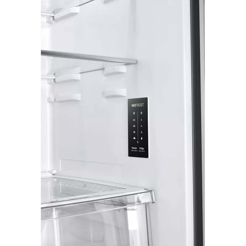 Gorenje G600 NRM818EMB Side-by-Side chladnička voľne stojaca 427 l čierna