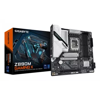 GIGABYTE Z890M GAMING X základná doska - podporuje Intel Core Ultra (séria 2) CPU, 8+1+2 fáz VRM, až do 8800MHz DDR5 (OC), 1xPCIe 5.0 + 2xPCIe 4.0, 2.5GbE LAN, USB 3.2 Gen 1