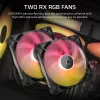 CORSAIR CPU chladič - Icue Link Titan 280 Rx RGB Aio kvapalinový chladič