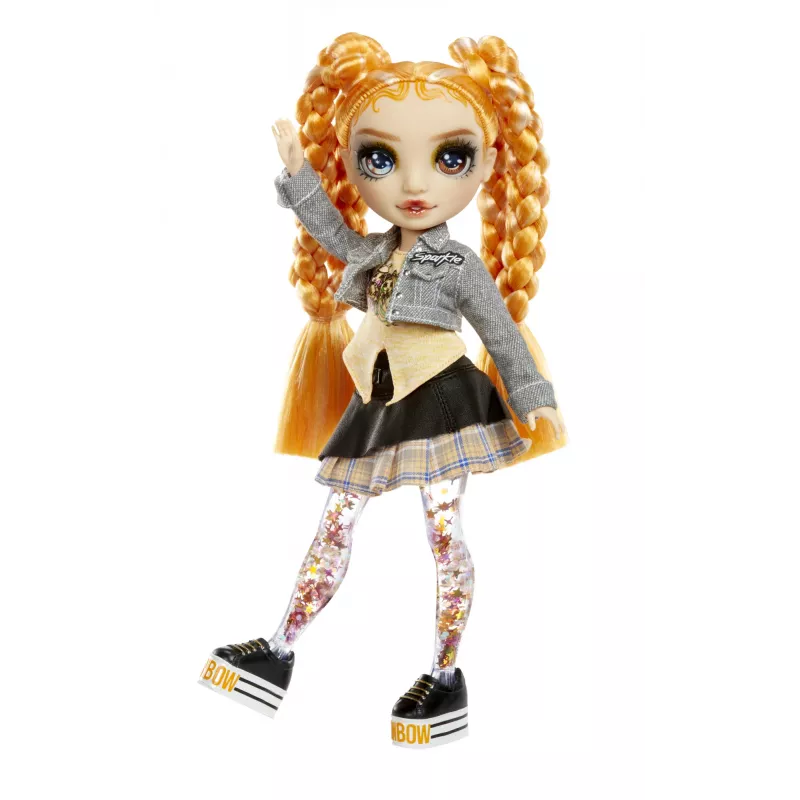 Rainbow High Sparkle & Shine Fashion bábiky – Clementine (Orange)
