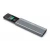 DIGITUS USB puzdro na pevný disk – SATA 6Gbit/s USB 3.1 Gen2 hliník bez nástrojov
