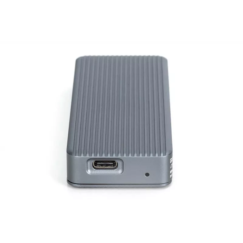 DIGITUS USB puzdro na pevný disk – NVMe 20 Gbit/s USB 3.2 Gen 2x2 hliník bez nástrojov