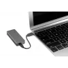 DIGITUS USB puzdro na pevný disk – NVMe 20 Gbit/s USB 3.2 Gen 2x2 hliník bez nástrojov