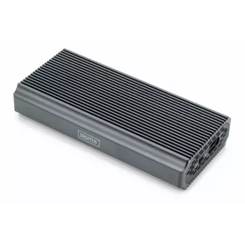 Digitus USB M.2 puzdro na pevný disk SSD externé NVMe 40Gbps USB 4.0 hliník bez nástrojov DA-71158