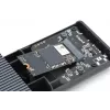Digitus USB M.2 puzdro na pevný disk SSD externé NVMe 40Gbps USB 4.0 hliník bez nástrojov DA-71158