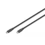 Digitus USB silikónový kábel USB 20 Gbps 2 m čierny