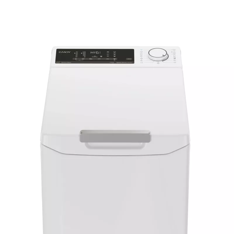 Candy TCA274TM4-S práčka s horným plnením 7 kg 1200 ot/min biela