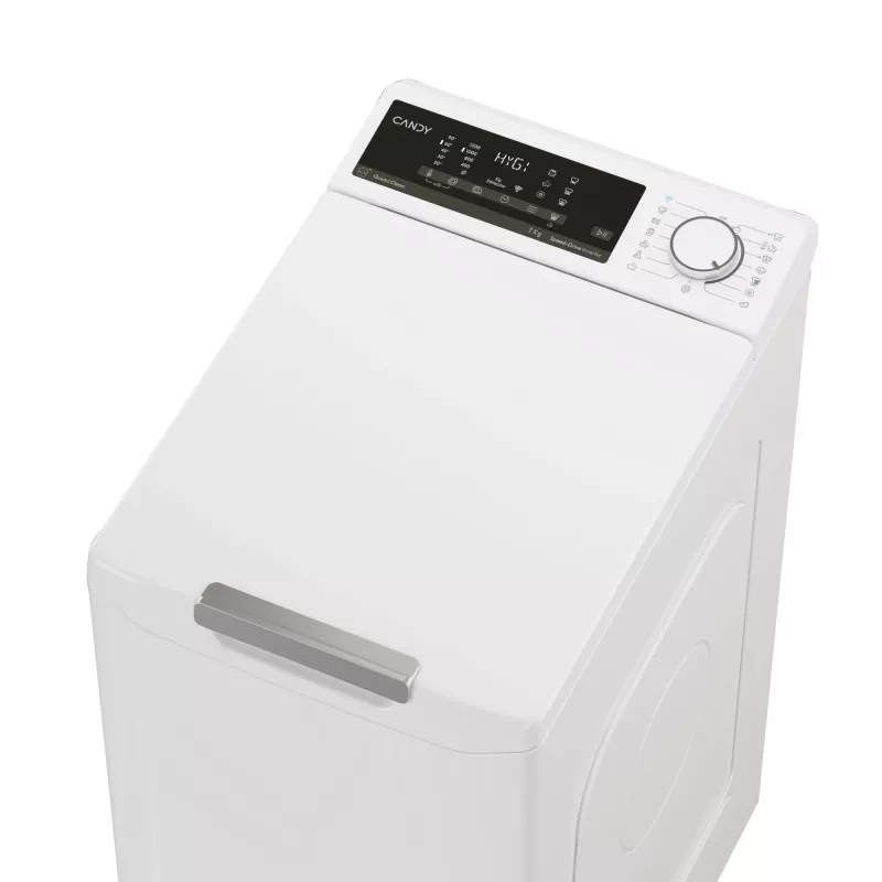 Candy TCA274TM4-S práčka s horným plnením 7 kg 1200 ot/min biela