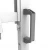 Neomounts MOVE Go XL FL50-575WH1 televízny vozík, 65-110 palcov, max. 125 kg, VESA 100x100-1100x600, nastaviteľná výška 129-139 cm, uzamykateľný, rýchla inštalácia, certifikát TÜV, biely