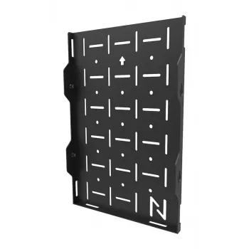 Neomounts AWL05-750BL AV hardvérový rack - univerzálny, AV rack, nástenný, 10 kg, čierny, oceľ, 204 mm