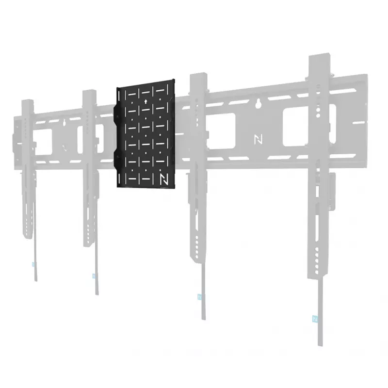 Neomounts AWL05-750BL AV hardvérový rack - univerzálny, AV rack, nástenný, 10 kg, čierny, oceľ, 204 mm