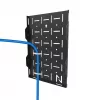 Neomounts AWL05-750BL AV hardvérový rack - univerzálny, AV rack, nástenný, 10 kg, čierny, oceľ, 204 mm