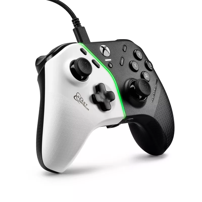 Thrustmaster H.E.A.R.T. čierny, biely USB gamepad PC, Xbox One, Xbox One S, Xbox One X