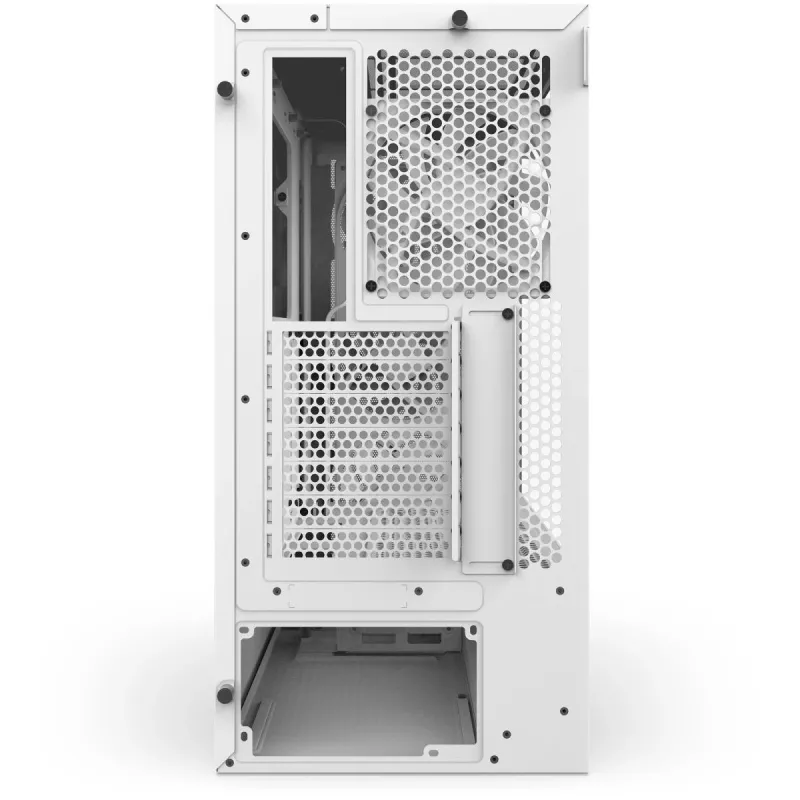 Skriňa NZXT H5 Flow 2024 Midi Tower, biela