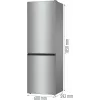 Gorenje NRK61CS2XL4 voľne stojaca 300 L sivá