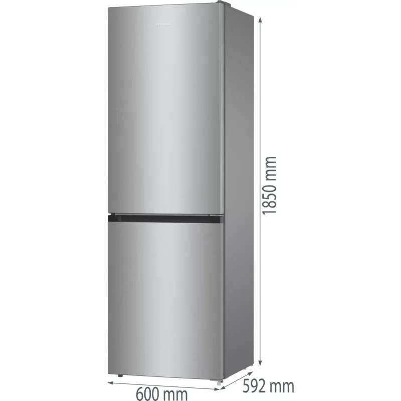 Gorenje NRK61CS2XL4 voľne stojaca 300 L sivá
