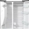 Gorenje Side-by-Side NRR9185ESXL BK065B, voľne stojaca, American Door, sivá, LED, oceľ, sklo