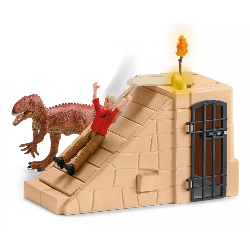 Akcia/Dobrodružstvo Schleich Dobytie dinosaurovho chrámu Mega set viacfarebný