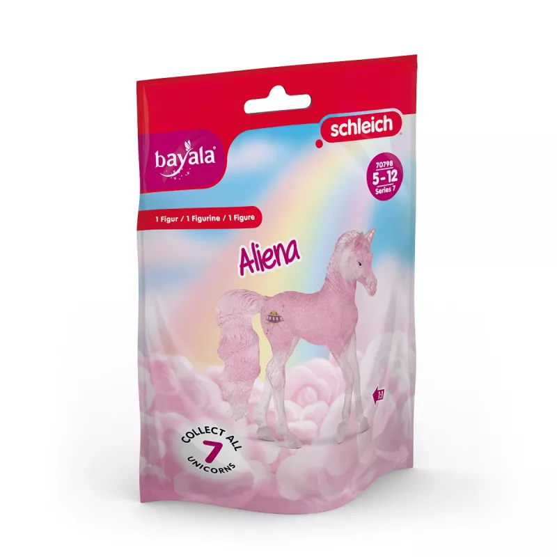 Schleich Collectibles figúrka jednorožec-alien, ružová, odporúčaný vek 5+