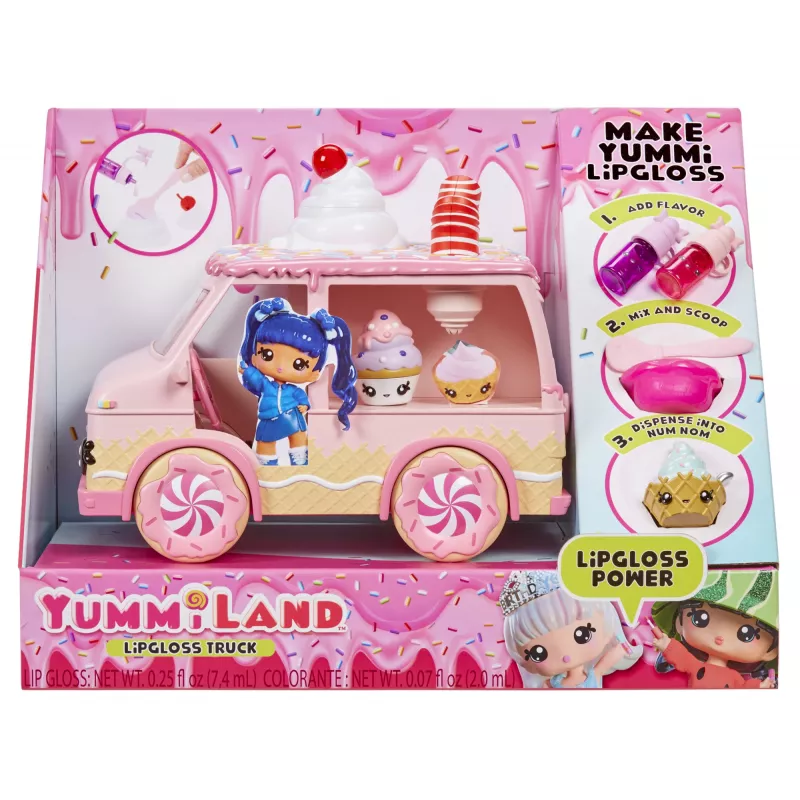 MGA Entertainment Yummiland Lipgloss Truck prívesok na bábiku