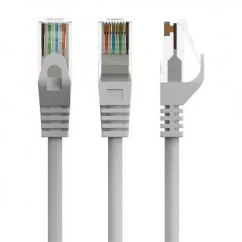 Patch kábel, GEMBIRD, PP6U-CU-7.5M, RJ45, Cat.6, 7,5 m, sivý