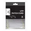 Patch kábel GEMBIRD PP6U-CU-1.5M RJ45 Cat.6 1,5 m sivý