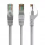 Patch kábel GEMBIRD PP6U-CU-1.5M RJ45 Cat.6 1,5 m sivý