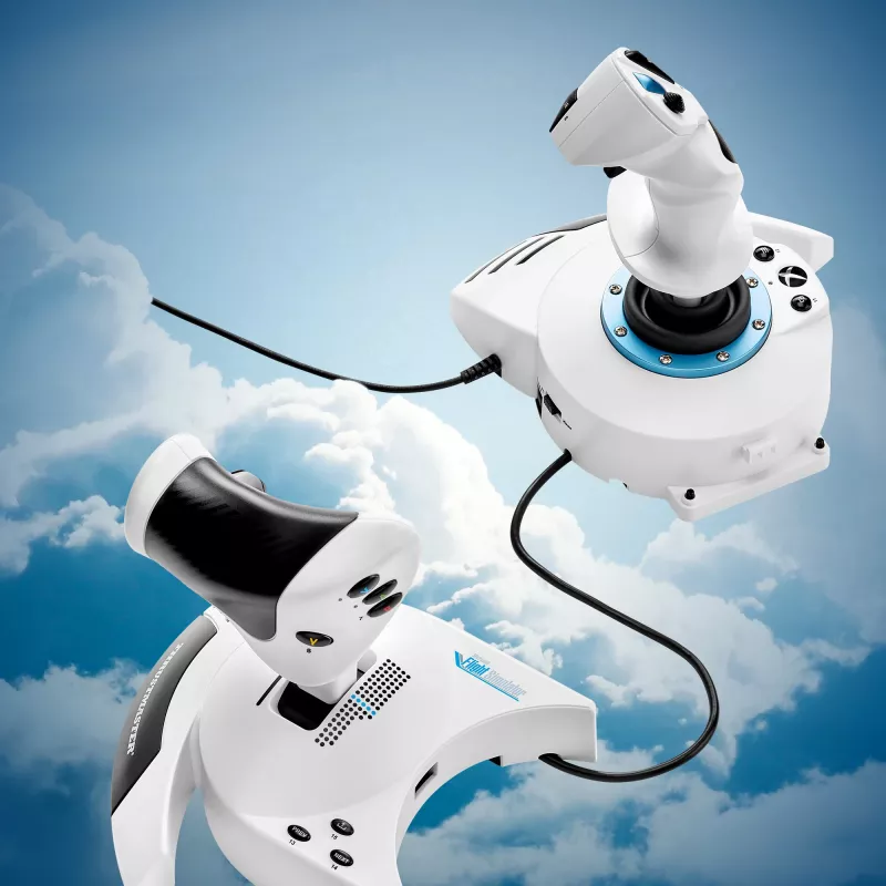 Joystick Thrustmaster T.Flight Hotas One Microsoft Flight Simulator Edition USB čierna biela