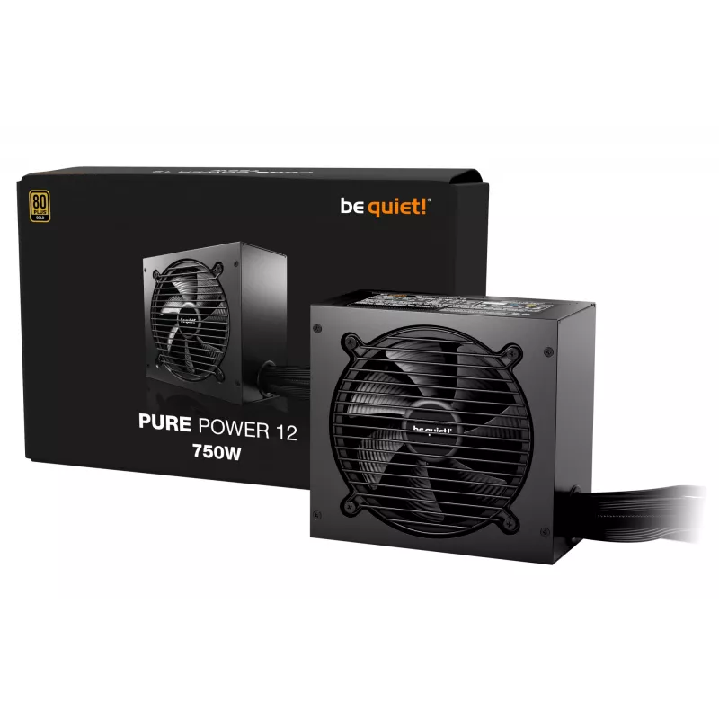 be quiet PURE POWER 12 750W napájací zdroj 20+4 pin ATX ATX čierny
