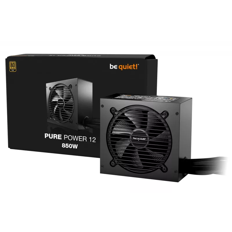 be quiet PURE POWER 12 850W napájací zdroj 20+4 pin ATX ATX čierny