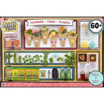 Miniverse - Make It Mini Botanicals, 8 rokov, viacfarebné, plast