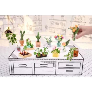 Miniverse - Make It Mini Botanicals, 8 rokov, viacfarebné, plast