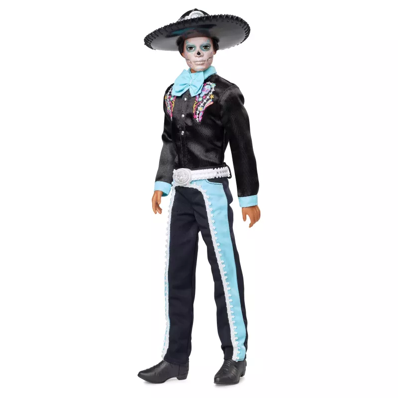 Módna bábika Mattel Barbie Ken Dia de Muertos viacfarebná 3+