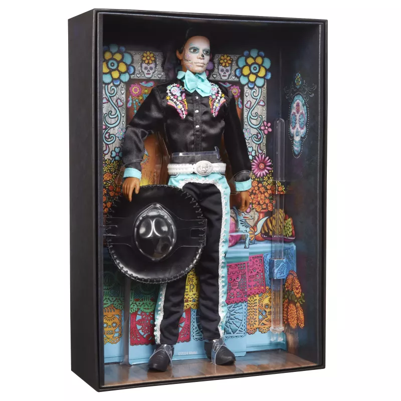 Módna bábika Mattel Barbie Ken Dia de Muertos viacfarebná 3+