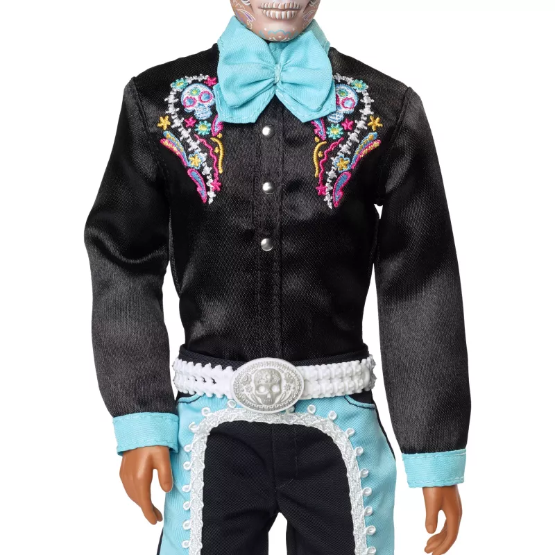 Módna bábika Mattel Barbie Ken Dia de Muertos viacfarebná 3+