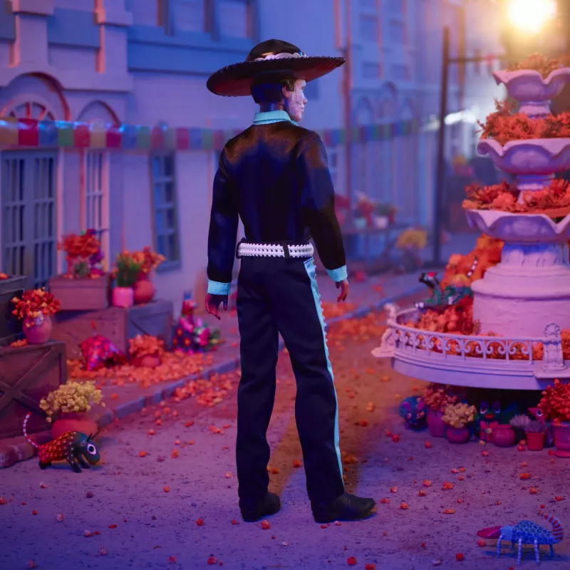 Módna bábika Mattel Barbie Ken Dia de Muertos viacfarebná 3+