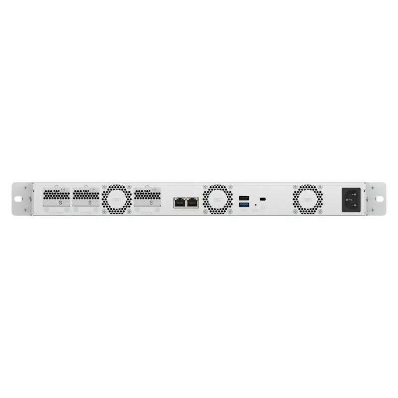 QNAP TS-h765eU NAS Rack (1U) Intel Atom® 8 GB DDR5 QuTS hero Black, sivý