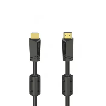 Hama High-Speed HDMI kábel, konektor samec - konektor samec, 4K, Ethernet, pozlátený, 10,0 m