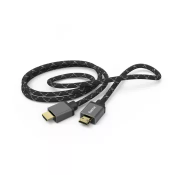 Hama 00205240 HDMI kábel 3 m HDMI Type-A (štandard) čierny, sivý